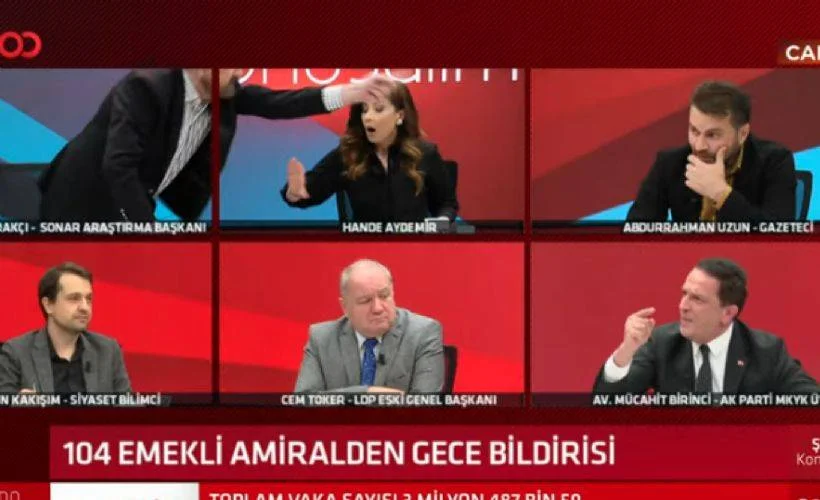 Bayrakçı ve Birinci arasında yumruklu 'bildiri' tartışması!