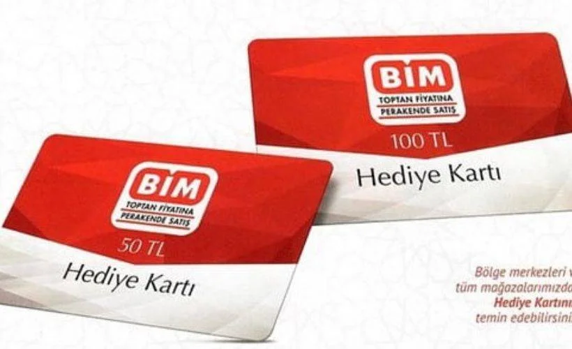 BİM hediye kartı nasıl kullanılır?
