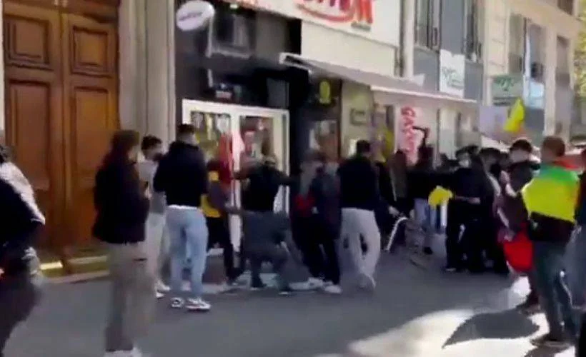 Bir saldırı da Lyon'da gerçekleşti