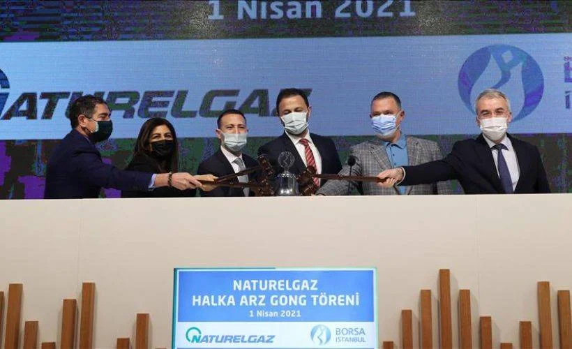 Borsada gong Naturelgaz için çaldı
