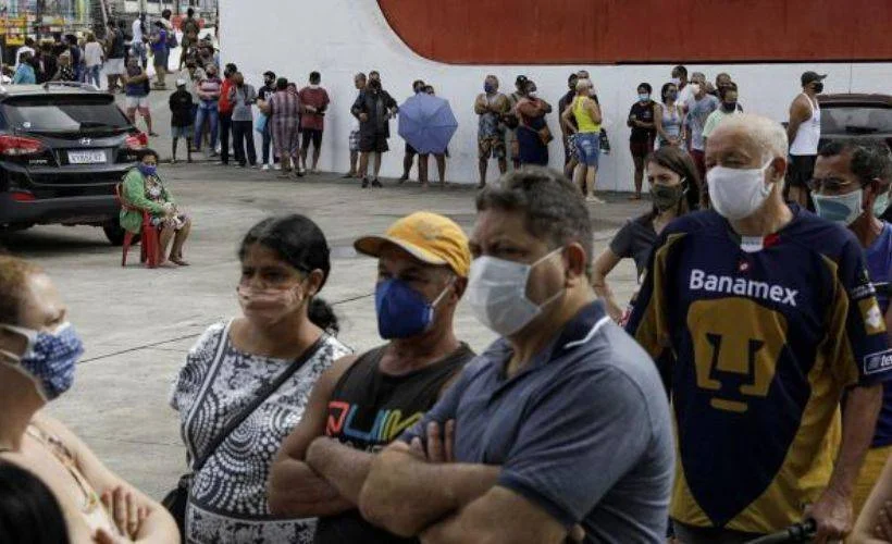 Brezilya'da can kaybı 400 bini geçti