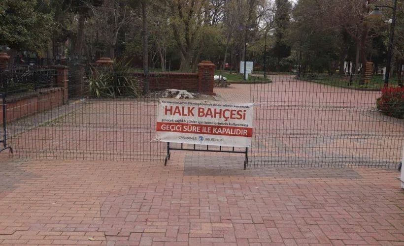 Çanakkale'de parklar kapatıldı mı? Çanakkale'de parklar ne zamana kadar kapalı?