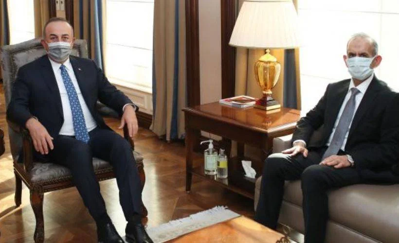 Çavuşoğlu Irak Türkmen Cephesi Başkanı ile görüştü