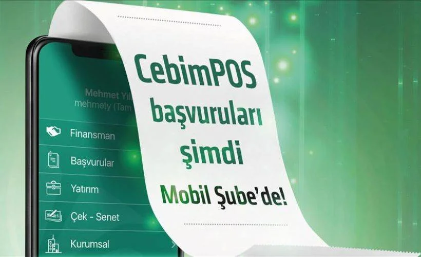 CebimPOS başvuruları artık Kuveyt Türk Mobil'den de yapılabiliyor