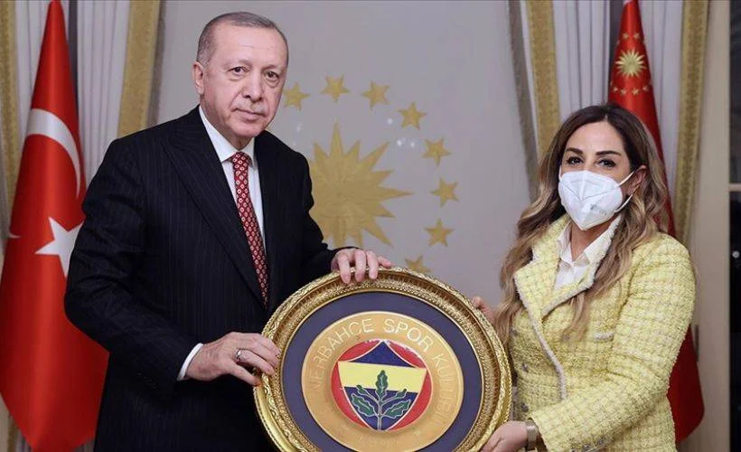Cumhurbaşkanı Erdoğan, Türkiye Voleybol Federasyonu yönetici ve oyuncularını kabul etti