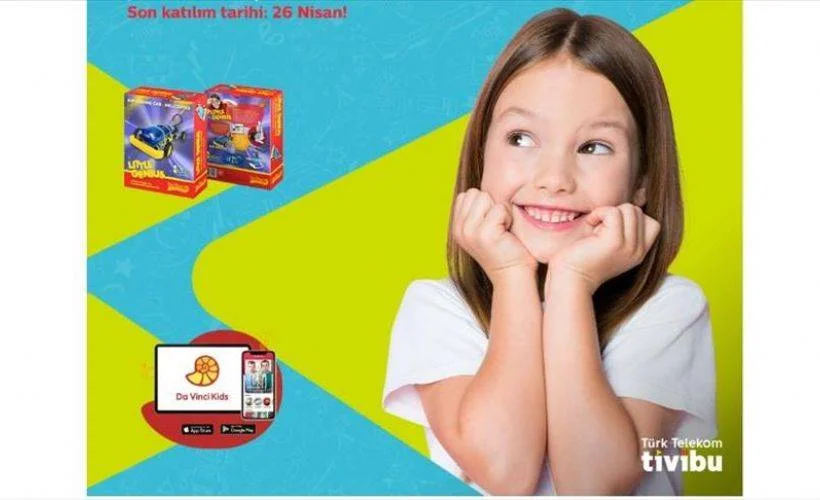 Da Vinci ve Tivibu'dan 23 Nisan iş birliği