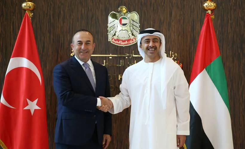 Dışişleri Bakanı Çavuşoğlu BAE'li mevkidaşı ile görüştü