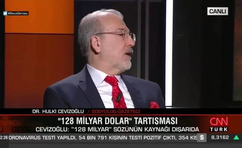 Gazeteci Cevizoğlu '128 milyar dolar' iddiasının kaynağını açıkladı