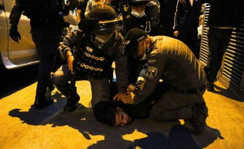 İsrail polisinden Kudüs'te Filistinlilere müdahale