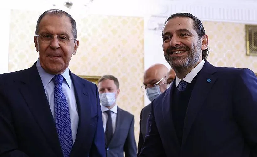 Lavrov ile Hariri arasında görüşme