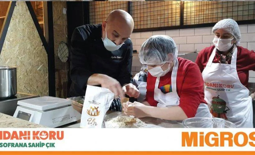 Migros'tan 'Gıdanı Koru Sofrana Sahip Çık Kampanyası'na destek