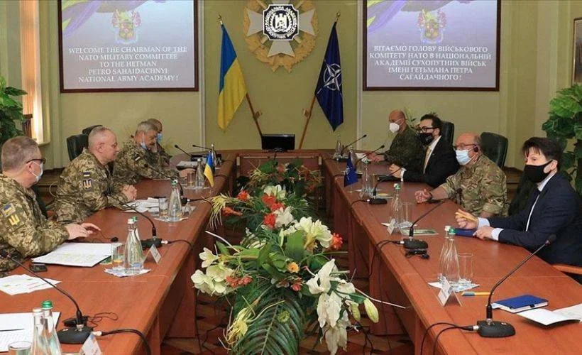 NATO Askeri Komite Başkanı Stuart Peach Ukrayna'da