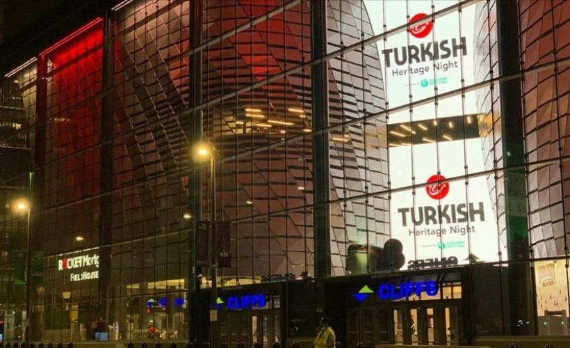 NBA maçında 'Türkiye gecesi' yapıldı