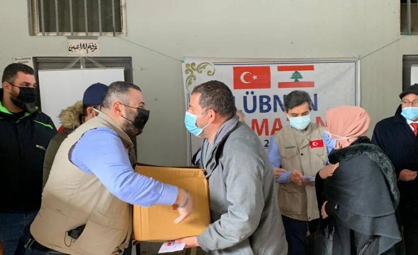 Sadakataşı Derneği'nden Lübnan'daki Filistinli mültecilere ramazan yardımı