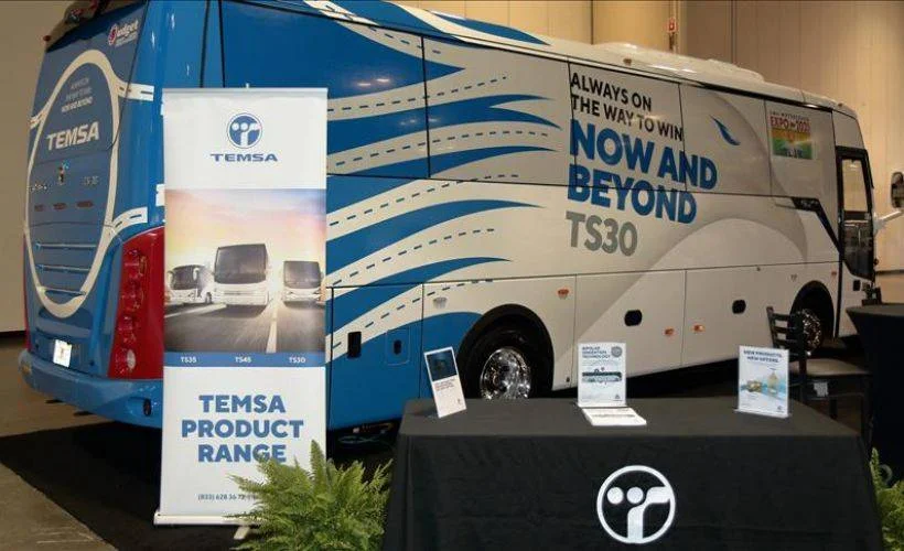 Temsa, UMA Motorcoach Expo'da yeni TS30'u tanıttı