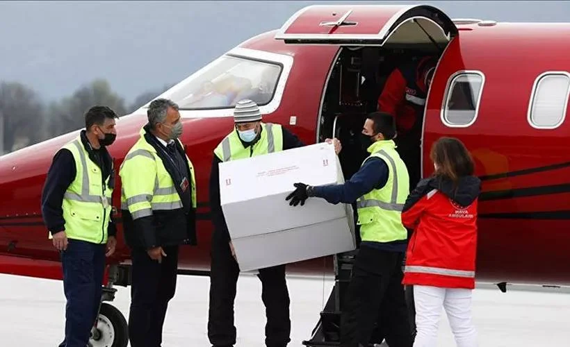 Türkiye'den Bosna Hersek'e 10 bin doz koronavirüs aşısı
