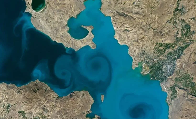 Van Gölü'nün fotoğrafı NASA yarışmasında finalde