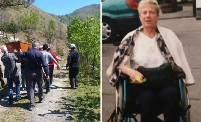 Alman Renata 40 yıl önce Müslüman oldu, vasiyeti üzerine Trabzon'da defnedildi