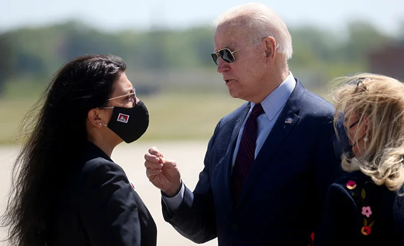 Biden'a tepki: Bugün hoş gelmediniz