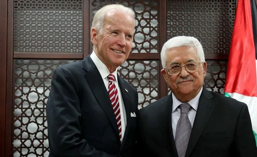 Biden Filistin lideri Abbas'a yazılı mesaj gönderdi