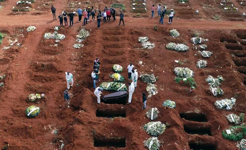Bir günde Brezilya'da 2 bin 165 can kaybı