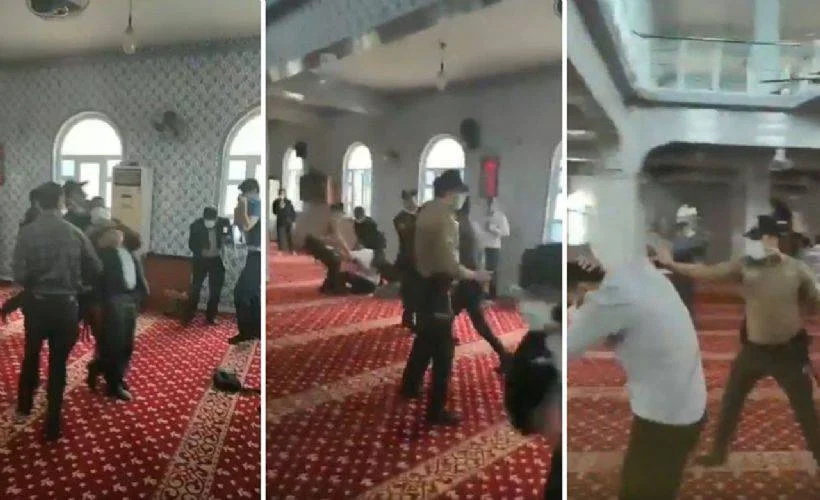 Camide eylem yapan 76 kişi serbest bırakıldı