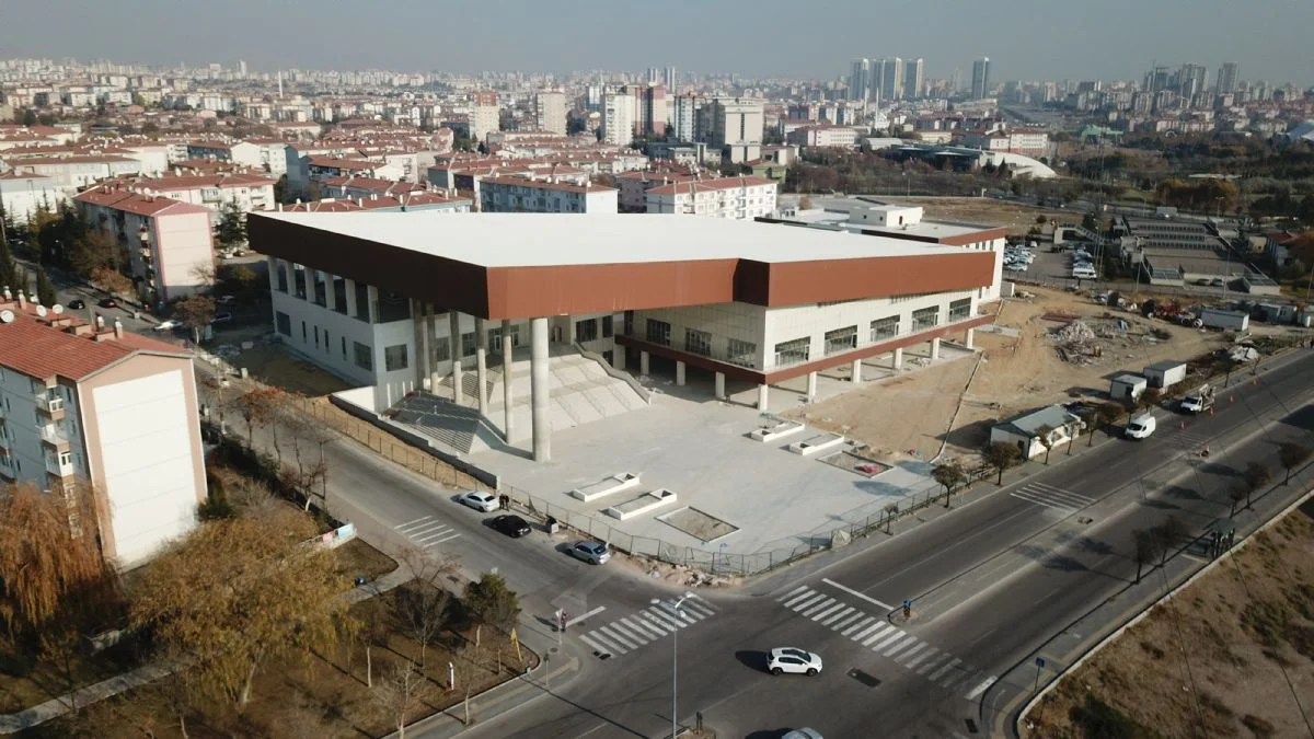 "Çok Amaçlı Salon ve Kültür Merkezi" yapımında sona yaklaşıldı