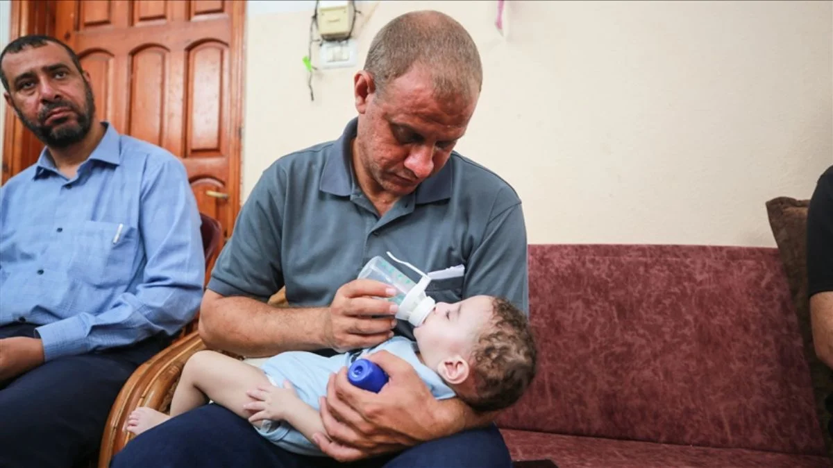 Eşini ve 4 çocuğunu kaybeden Gazzeli baba, Cumhurbaşkanı Erdoğan'dan yardım istedi