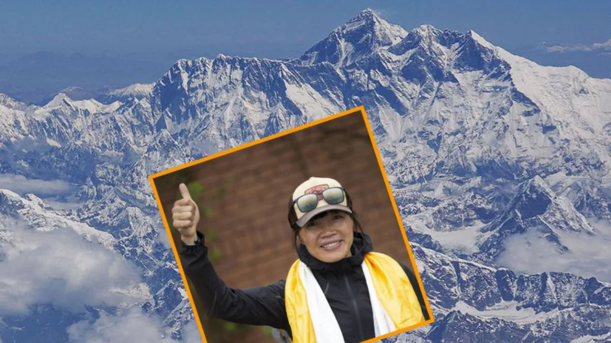 Everest'e en kısa sürede tırmanan kadın