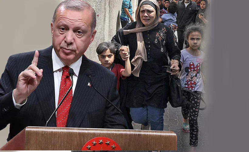 'Filistin'in masum çocuklarını sadece Erdoğan koruyabilir'