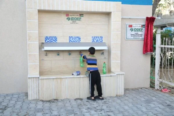 İDDEF'in Su Arıtma Projesi Gazze'ye Umut Oldu