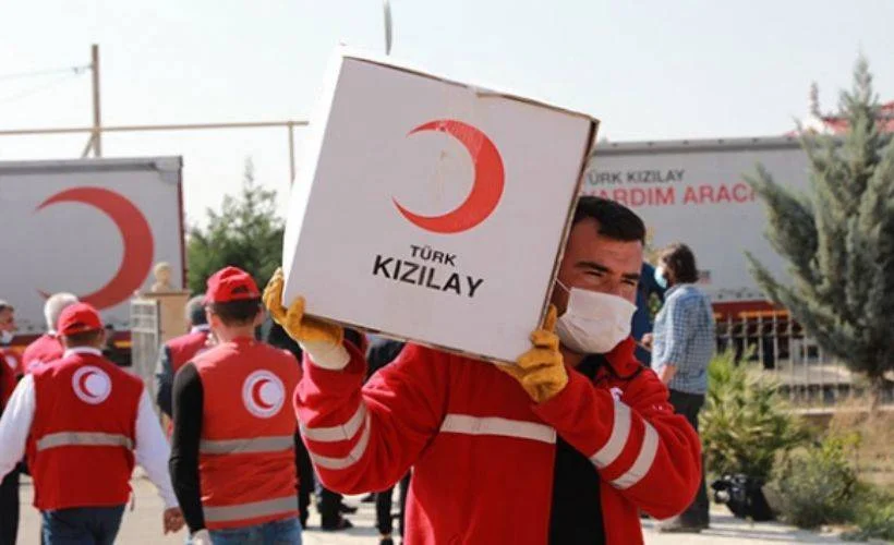 İhtiyaç sahiplerine uzanan el Kızılay
