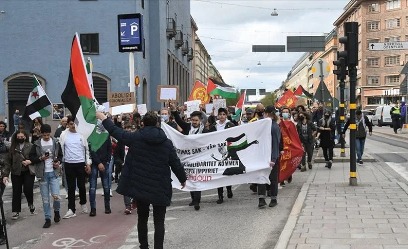 İsrail'in Filistinlilere yönelik saldırıları birçok ülkede protesto edildi