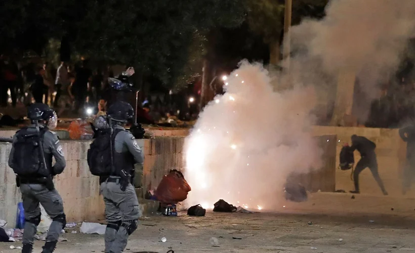 İsrail polisinden AA editörüne plastik mermiyle saldırı