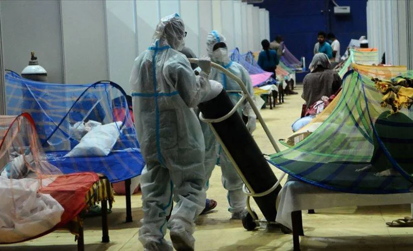 'Kovid-19 Hindistan'da büyük bir hızla yayılmaya devam ediyor'
