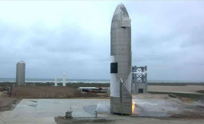 Spacex'in Mars mekiğinde ilk test başarılı