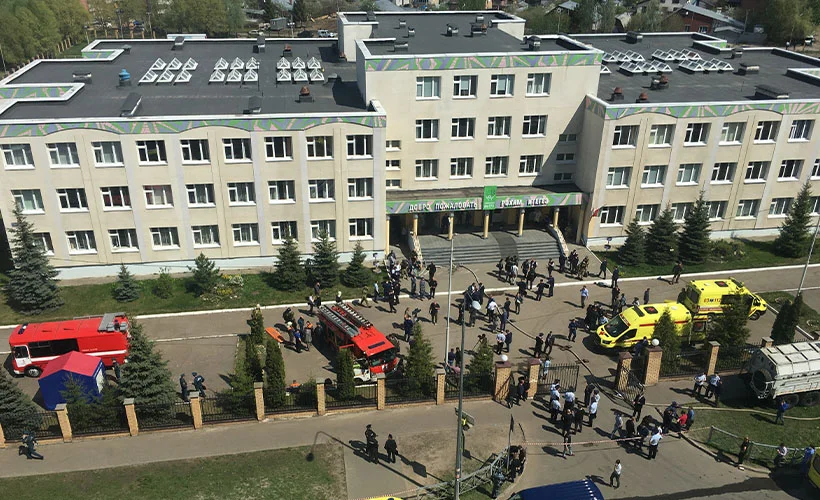 Tataristan'da bir okula silahlı saldırı: Ölü ve yaralılar var