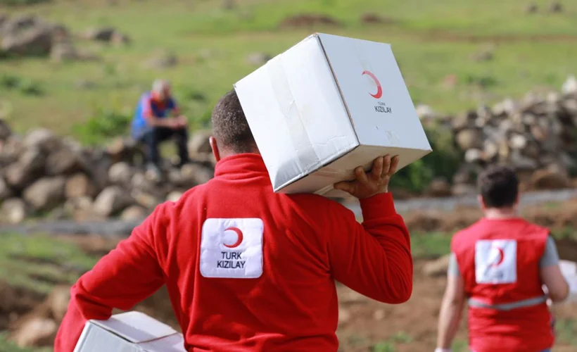 Türk Kızılayı'ndan ihtiyaç sahiplerine yardım eli