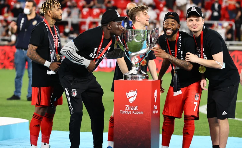 Türkiye Kupası'nın sahibi Beşiktaş