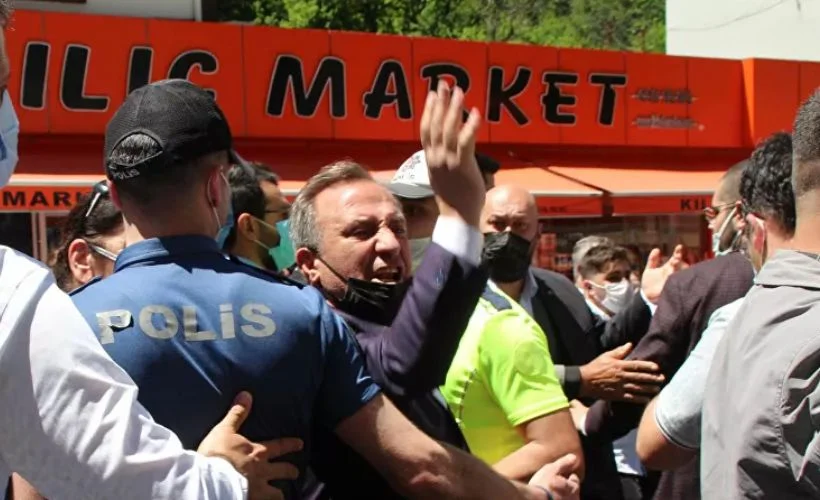 Vatandaştan Akşener'e tepki: 'Burada ne işiniz var sizin?'