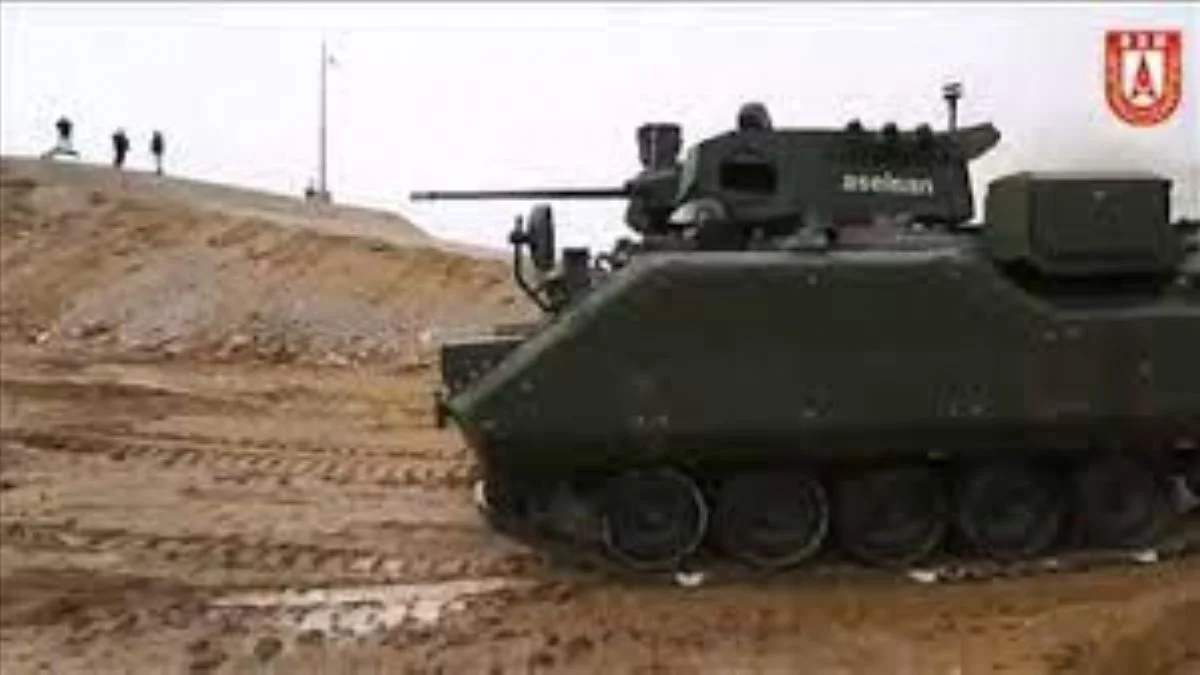 Yeni Zırhlı Muharebe Aracı testi başarılı geçti