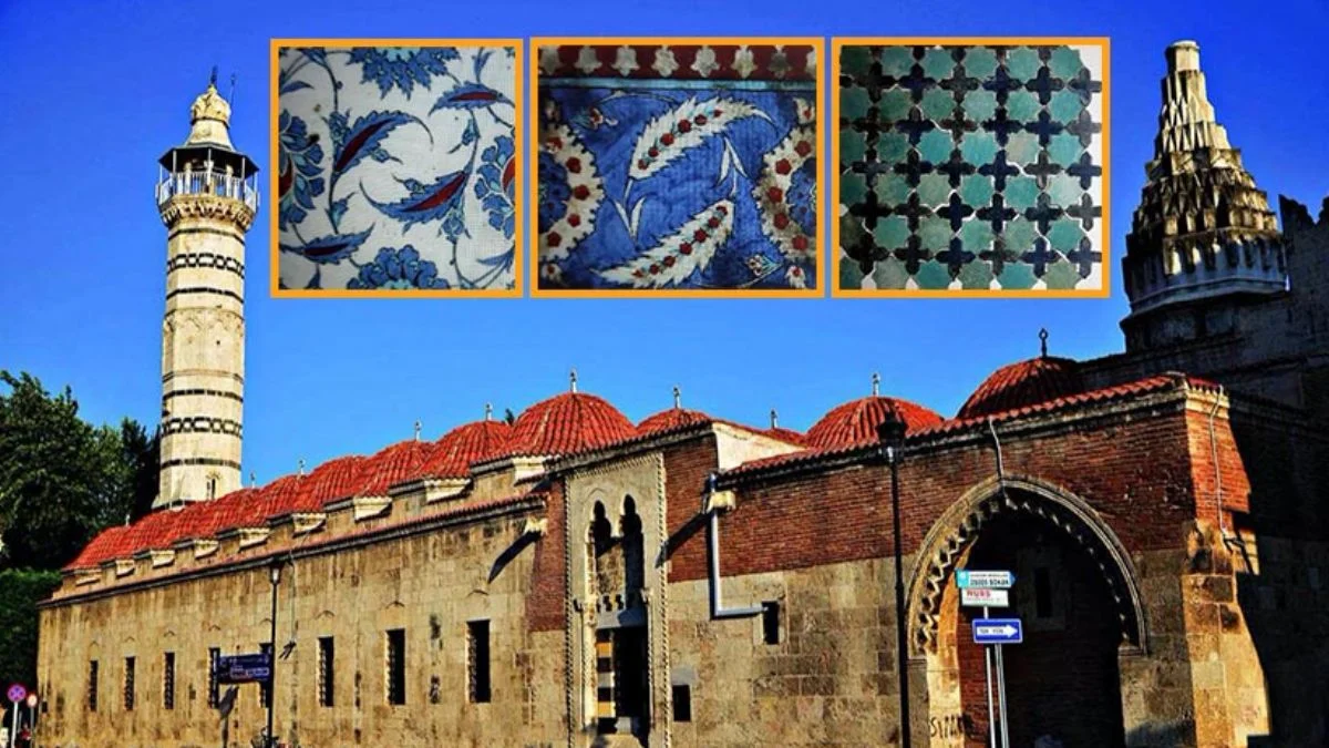 Adana Ulu Camii'nin çinileri, bir Avrupa ülkesinden çıktı