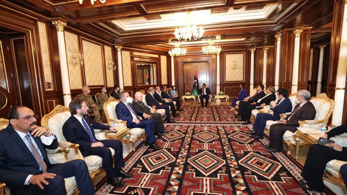 Altun: Libya'nın birliği, barış ve huzuru için görüşmeler yaptık