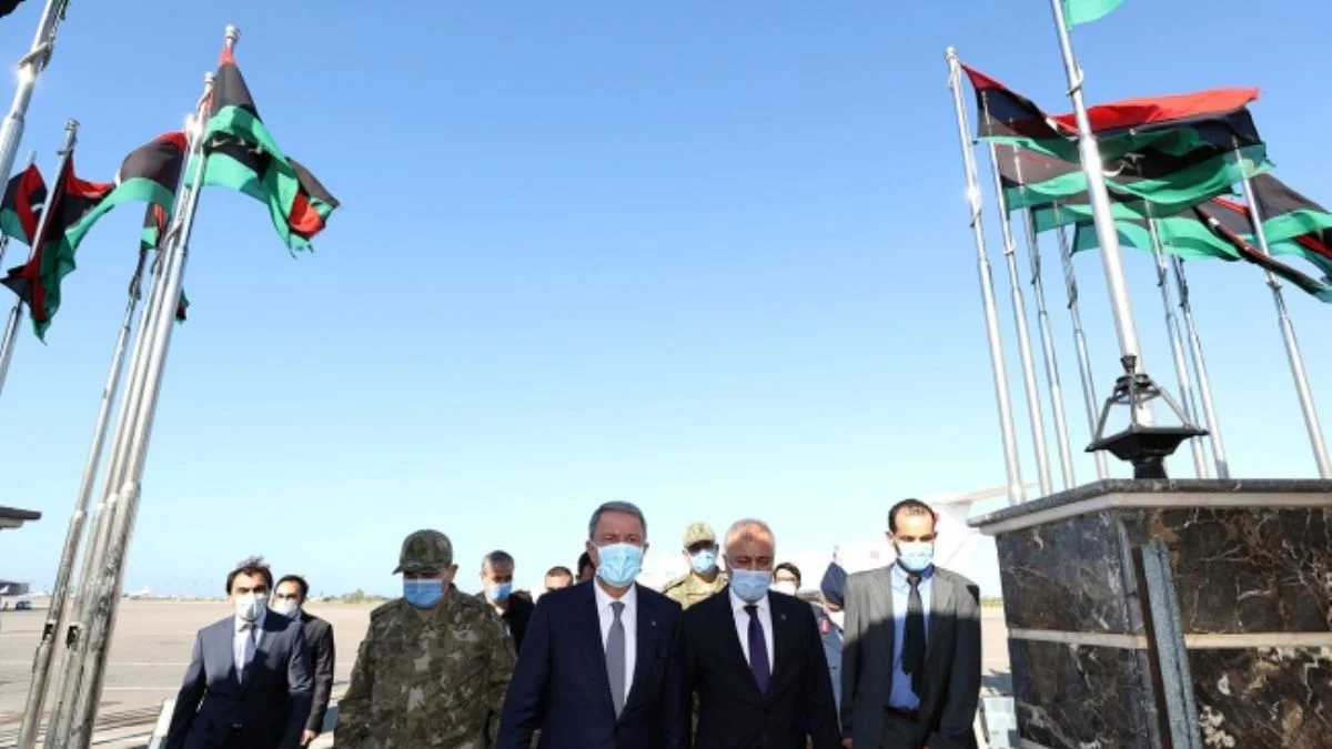 Bakan Akar'dan Libya ziyareti: Libya'nın yanındayız