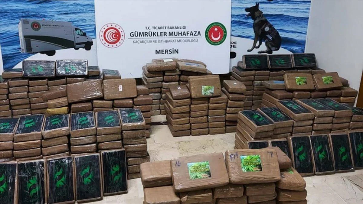 Bakan Muş: Mersin Limanı'nda 463 kilogram kokain ele geçirildi