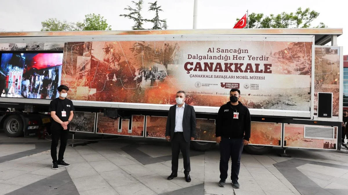 Çanakkale Savaşları Mobil Müzesi Sincan'da