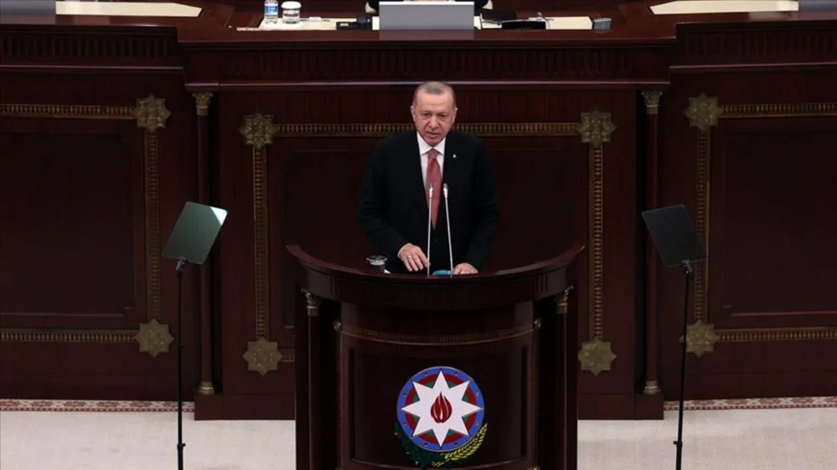 Erdoğan: Bütün dünya bilsin ki yarın da Azerbaycan'ın yanında yer alacağız