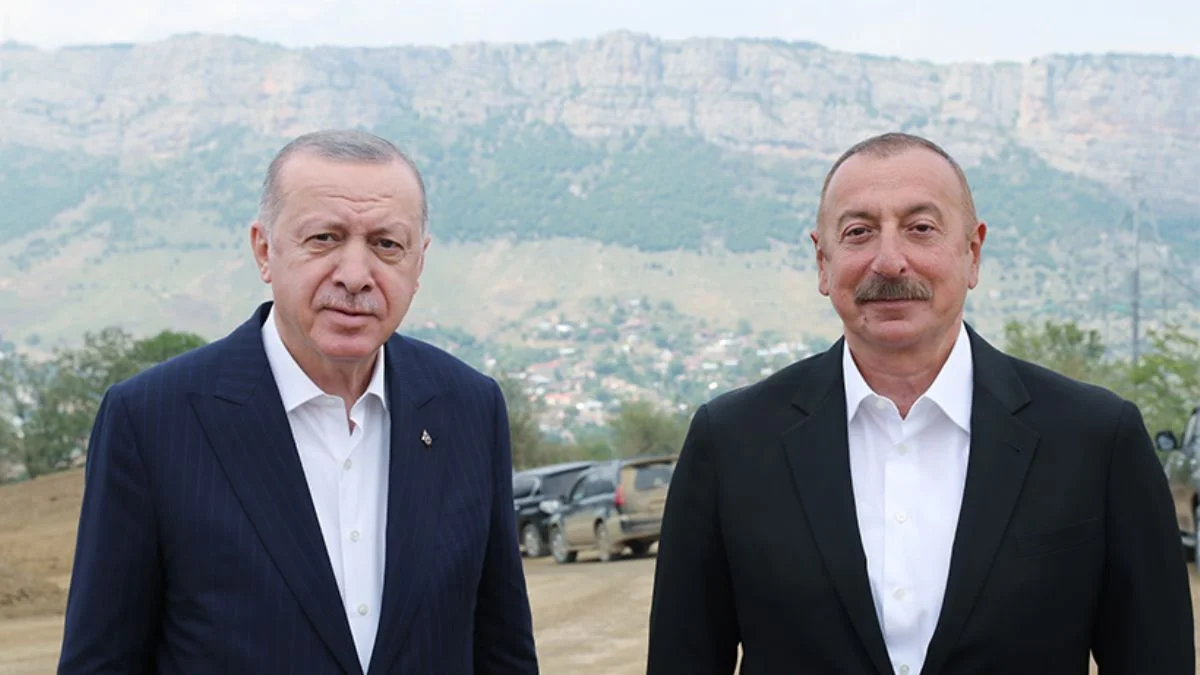 Erdoğan ve Aliyev Fuzuli'de buluştu