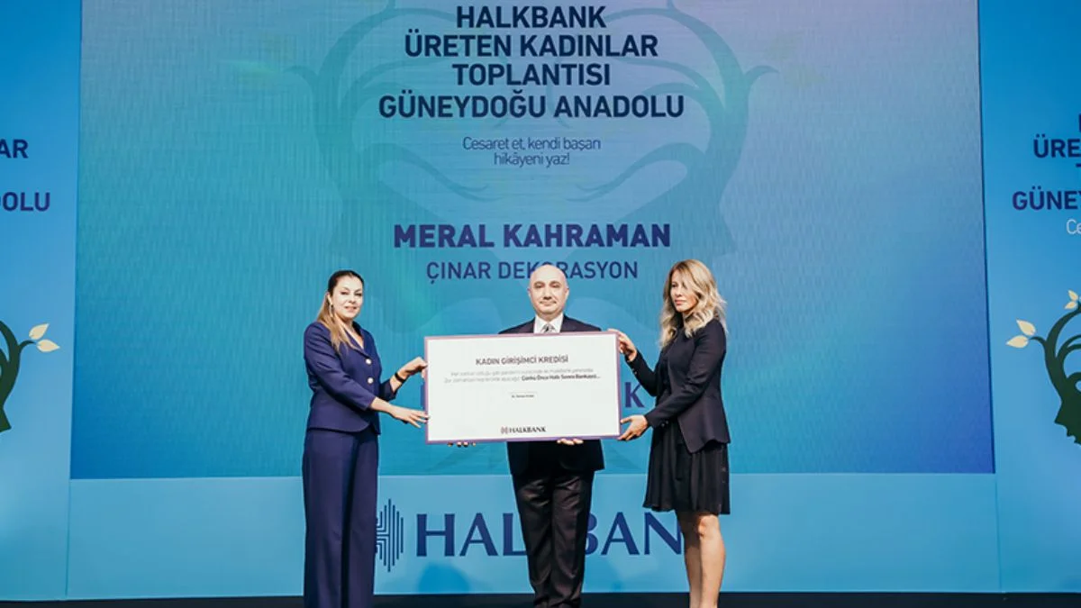 Halkbank'tan kadın kooperatiflerine özel destek paketi