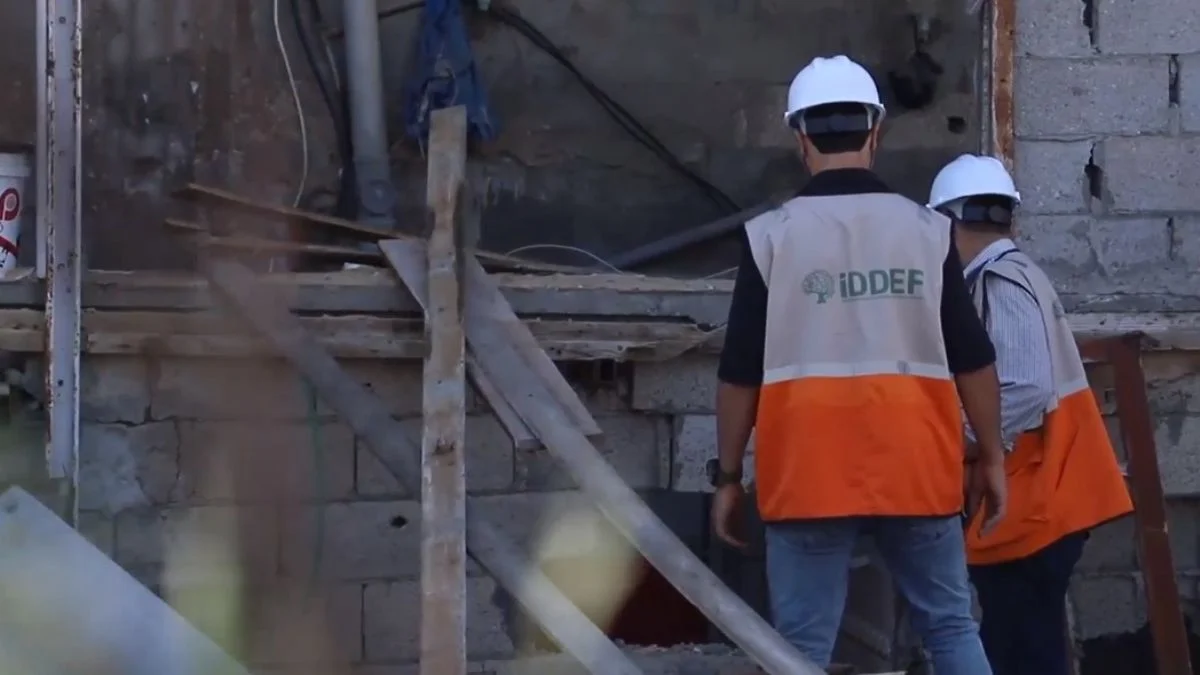 İDDEF'in Gazze ofisi açıldı